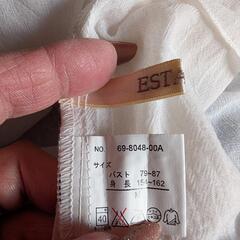ESTACOT 七分袖　シャツM⑨の画像