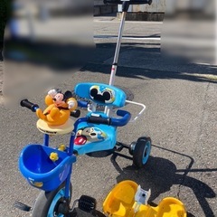 ミッキー　三輪車