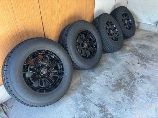 ランクルプラド スタッドレス アルミホイール 265/65r16 4本セット【2023年製】