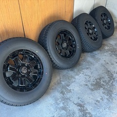 ランクルプラド スタッドレス アルミホイール 265/65r16...