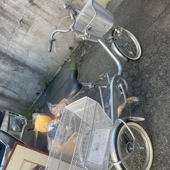 ブリヂストン変速付き三輪車、令和5年4月、浜崎自転車店で10万以上購入