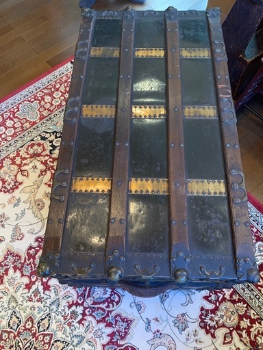 ビンテージトランク　船旅用