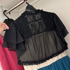 ①　ボレロのみ　黒の画像