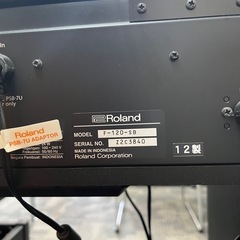 Roland F-120 ピアノ　電子ピアノの画像