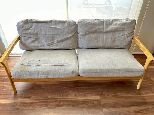 ベルメゾン　3人掛けソファ