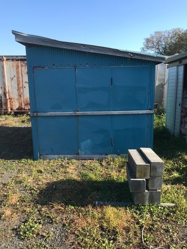 ⭐︎鉄板張物置⭐︎