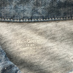 BabyGAP  デニム長袖シャツ　90cmの画像