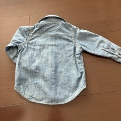 BabyGAP  デニム長袖シャツ　90cmの画像