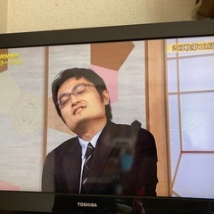 TOSHIBA32型テレビの画像