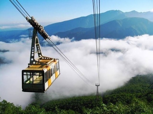 大雪山層雲峡黒岳ロープウェィ　大人2名　二次元コードチケット　2025.4.9使用期限