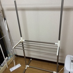 洗濯物干し　使用感あり
