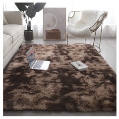 13日or14日　新品200×250cm ラグ　ブラウンの画像