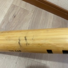 【値下げ】ZETT木製バット　の画像