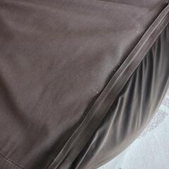 無印良品 体にフィットするソファ ビーズクッションの画像