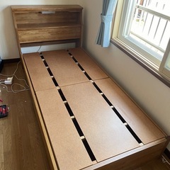 木製 シングルベッド枠