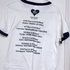 西野カナライブTシャツの画像