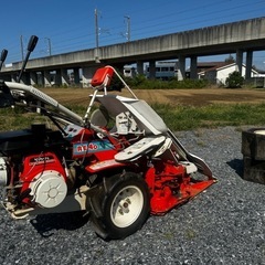 （ヤ）クボタRE40結束型2輪1条刈自動ひも通しバインダー埼玉県