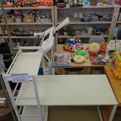 ニトリ☆システムデスク☆24年4月購入品、ホワイトカラー美品【浜村鹿野温泉ICから3分 買取本舗 宮本リサイクル 営業時間9～19時 定休日水曜のみ←連絡できませんm(_ _)m】の画像