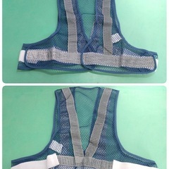 ●未使用品/セフト 空調服 スターターキット SK23021/Asahicho 空調服高視認半袖ブルゾン 3L/リフレクティブメッシュベスト/ 3点セット ①の画像
