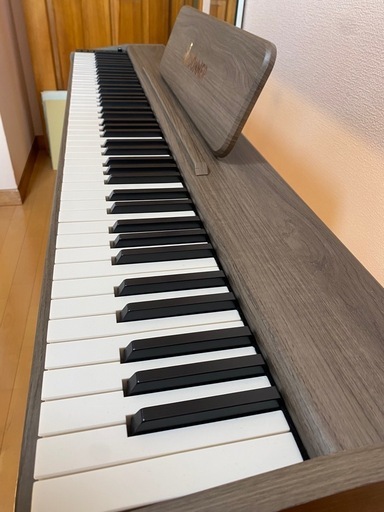 Donner 電子ピアノ 88鍵盤 ベロシティセンシティブ鍵盤 タッチ MIDI 3本ペダル スタンド　DDP-60 