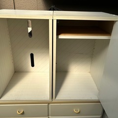 チェスト、カラーボックス5点セット
の画像