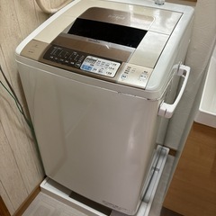 洗濯機　日立BEAT WASH SLIM