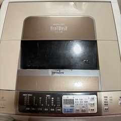 洗濯機　日立BEAT WASH SLIMの画像