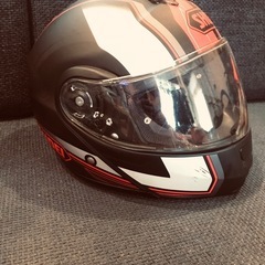 バイクヘルメット（SHOEI）の画像