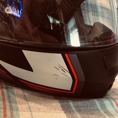 バイクヘルメット（SHOEI）の画像