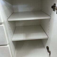 J5311 Nitori ニトリ ローチェスト フォウ 120 WH クリーニング済み　【リユースのサカイ柏店】の画像