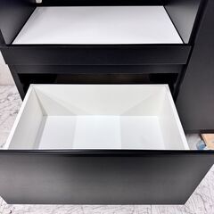  20086  3枚扉 ソフトクローズ キッチンボード 幅116.3 大川家具   ◆大阪市内・東大阪市他 6,000円以上ご購入で無料配達いたします！◆ ※京都・高槻・枚方方面◆神戸・西宮・尼崎方面◆生駒方面、大阪南部方面　それぞれ条件付き無料配送あり！            の画像