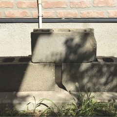 コンクリートブロック　の画像