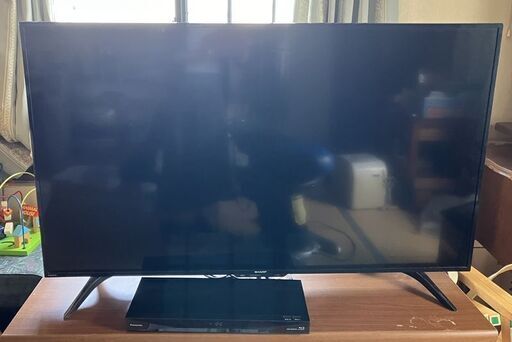シャープ AQUOS 4K 4T-C50BH1 \u0026 パナソニック ブルーレイレコーダー Blu-ray Disc DMR-BRW560  セット