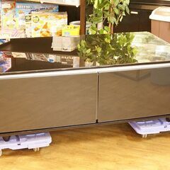 (Y)北大前! 札幌 引取 LOOZER ルーザー SMART TABLE スマートテーブル 冷蔵庫付きセンターテーブル STB135 ローテーブル 2022年製 135L 札幌市内近郊限定 2056793の画像