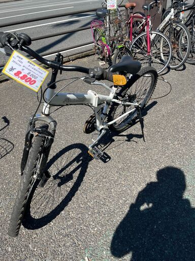 リサイクルショップどりーむ天保山店 No1426 マウンテンバイク 白色 