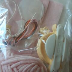 ポンポンメーカー付き🌟　🐤スタイのポンポンベア💗Cloverの画像