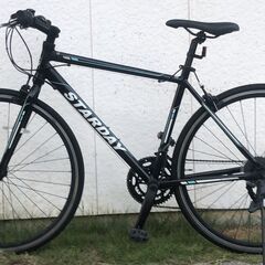 STAR DAY アルミフレーム 2X7 14段変速 クロスバイク700C (soukちゃり