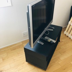 シャープ、カラー液晶テレビ、37V、ご希望の方はテレビ台もさしあげますの画像