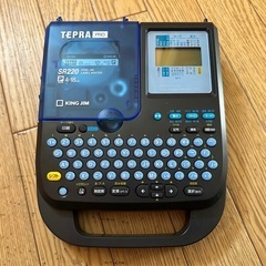 キングジム KING JIM テプラ プロ TEPRA PRO SR220 ACアダプター付き 動作確認済 美品の画像