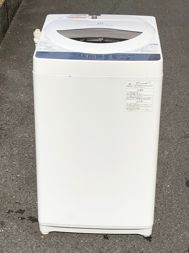 (ジM-167)SALE‼️¥13200(税込み) TOSHIBA 全自動電気洗濯機 5kg 2019年製