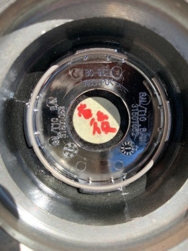 アルミホイール4本セット BALMINUM 16インチ 6.5j 5穴 pcd100 カローラツーリング 古いスタッドレスタイヤ