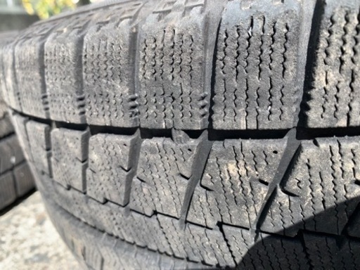 アルミホイール4本セット BALMINUM 16インチ 6.5j 5穴 pcd100 カローラツーリング 古いスタッドレスタイヤ