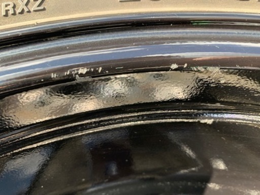 アルミホイール4本セット BALMINUM 16インチ 6.5j 5穴 pcd100 カローラツーリング 古いスタッドレスタイヤ