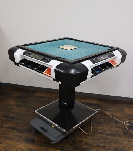 【ヤ取終了10/31】≪C260ジ≫MJ JAPAN 全自動麻雀卓 AM-1106型 雀豪 EAGER 点数表示枠 幅約88cm 麻雀/マージャン 麻雀牌/点棒 ボードゲーム 現状品