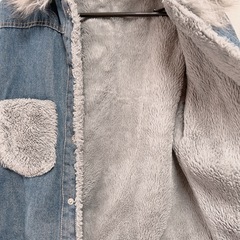 もこもこジーンズ⭐︎ジャケット子供の画像