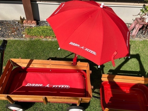 Radio Flyer ラジオフライヤー スチール ＆ ウッド ATW 木枠付 ワゴン アウトドア  子どもお出かけ キャンプ キッズ
