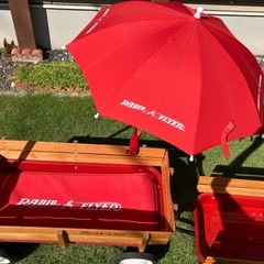 Radio Flyer ラジオフライヤー スチール ＆ ウッド ATW 木枠付 ワゴン アウトドア  子どもお出かけ キャンプ キッズの画像