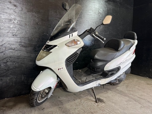 ★支払総額3.8万円★全国配送可能！こちらで手配致します！ SYM RV125EFI RFGLA バッテリー新品！車格大きい！4スト、インジェクション！通勤通学に♪