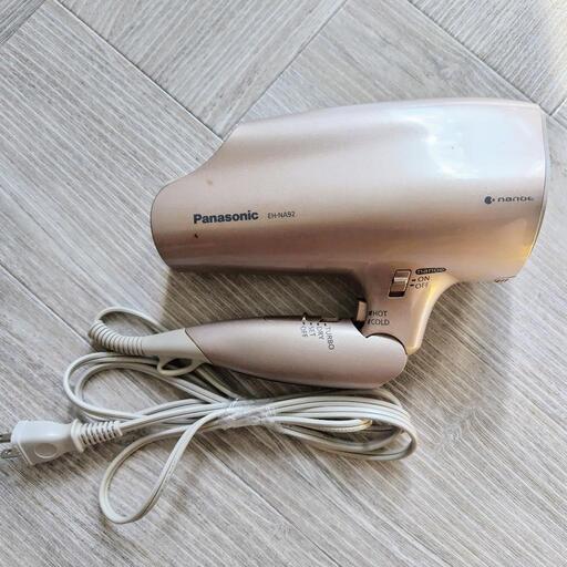 ヘアドライヤー Panasonic　ナノケア　EH-NA92-N　動作確認済