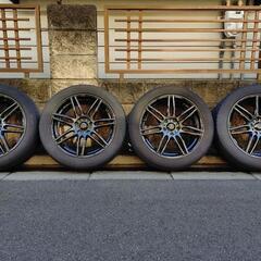 こちらまで取りに来れる方限定で大幅値下げしますWeds Sports SA-77R 18インチ7.5Jインセット45PCD114.3